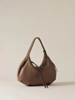Vedi Tutti|Borse Hobo<Borbonese PRIVE BORSA HOBO SMALL MUD