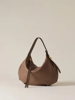 Vedi Tutti|Borse Hobo<Borbonese PRIVE BORSA HOBO SMALL MUD