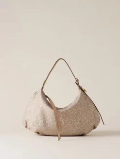 Vedi Tutti|Borse Hobo<Borbonese PRIVE BORSA HOBO SMALL SABBIA