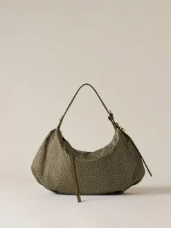 Vedi Tutti|Borse Hobo<Borbonese PRIVE BORSA HOBO SMALL OLIVE