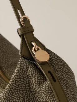 Vedi Tutti|Borse Hobo<Borbonese PRIVE BORSA HOBO SMALL OLIVE
