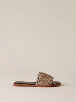 Vedi Tutti|Scarpe<Borbonese SANDALO FLAT NATURALE