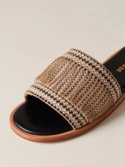 Vedi Tutti|Scarpe<Borbonese SANDALO FLAT NATURALE