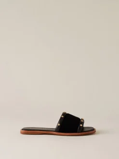 Vedi Tutti|Scarpe<Borbonese SANDALO FLAT NERO