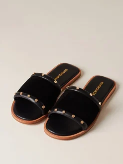 Vedi Tutti|Scarpe<Borbonese SANDALO FLAT NERO
