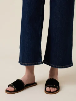 Vedi Tutti|Scarpe<Borbonese SANDALO FLAT NERO