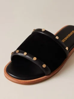 Vedi Tutti|Scarpe<Borbonese SANDALO FLAT NERO