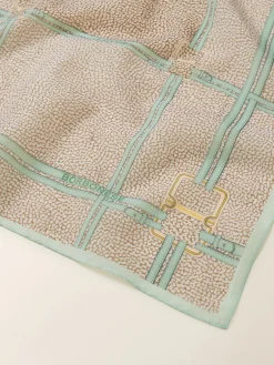 Vedi Tutti|Tessili<Borbonese SCIARPA 40 X 40 SABBIA/BEIGE