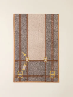 Vedi Tutti|Tessili<Borbonese SCIARPA 40 X 40 OP NATURALE/SABBIA