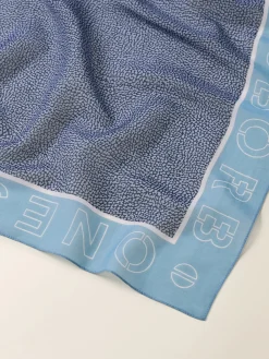 Vedi Tutti|Tessili<Borbonese SCIARPA 170 X 40 BLU LAPIS/AZZURRO
