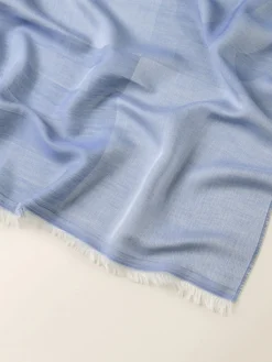 Vedi Tutti|Tessili<Borbonese STOLA AZZURRO