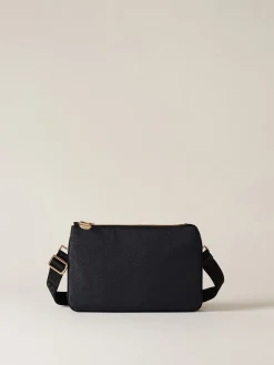 Vedi Tutti|Borse A Tracolla<Borbonese TRACOLLA ECO LINE SMALL DARK BLACK