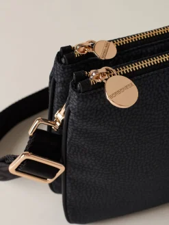 Vedi Tutti|Borse A Tracolla<Borbonese TRACOLLA ECO LINE SMALL DARK BLACK