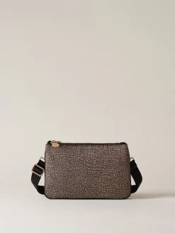 Vedi Tutti|Beauty Case<Borbonese TRACOLLA ECO LINE SMALL OP NATURALE/NERO
