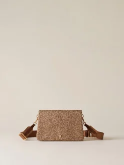 Vedi Tutti|Vedi Tutti<Borbonese TRACOLLA MINI BEIGE/MARRONE