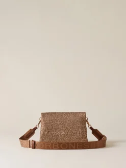 Vedi Tutti|Vedi Tutti<Borbonese TRACOLLA MINI BEIGE/MARRONE