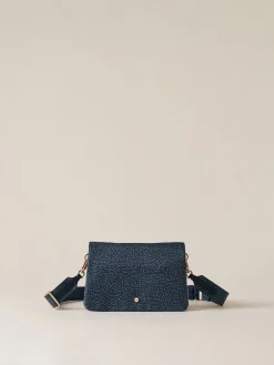 Vedi Tutti|Vedi Tutti<Borbonese TRACOLLA MINI BLU LAPIS