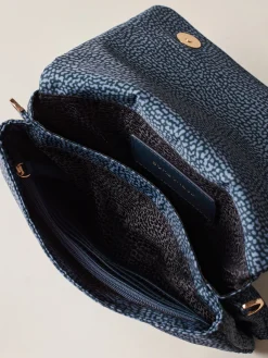 Vedi Tutti|Vedi Tutti<Borbonese TRACOLLA MINI BLU LAPIS