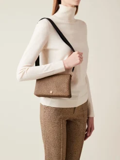 Vedi Tutti|Borse Mini<Borbonese TRACOLLA MINI OP NATURALE/NERO