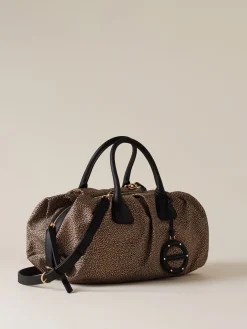 Vedi Tutti|Vis A Vis<Borbonese VIS A VIS BAULETTO LARGE OP NATURALE/NERO