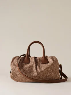 Vedi Tutti|Vis A Vis<Borbonese VIS A VIS BAULETTO LARGE BEIGE/MARRONE