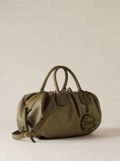 Vedi Tutti|Vis A Vis<Borbonese VIS A VIS BAULETTO LARGE OLIVE