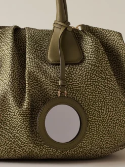 Vedi Tutti|Vis A Vis<Borbonese VIS A VIS BAULETTO LARGE OLIVE