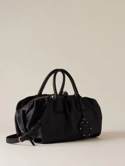 Vedi Tutti|Vis A Vis<Borbonese VIS A VIS BAULETTO LARGE DARK BLACK