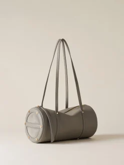 Vedi Tutti|Borse A Spalla<Borbonese VIS A VIS BAULETTO MEDIUM SILVER SCREEN