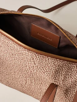 Vedi Tutti|Borse A Spalla<Borbonese VIS A VIS BAULETTO MEDIUM BEIGE/MARRONE