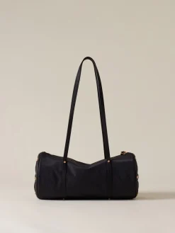 Vedi Tutti|Borse A Spalla<Borbonese VIS A VIS BAULETTO MEDIUM DARK BLACK