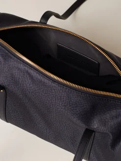 Vedi Tutti|Borse A Spalla<Borbonese VIS A VIS BAULETTO MEDIUM DARK BLACK