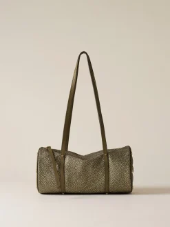 Vedi Tutti|Borse A Spalla<Borbonese VIS A VIS BAULETTO MEDIUM OLIVE