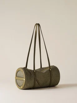Vedi Tutti|Borse A Spalla<Borbonese VIS A VIS BAULETTO MEDIUM OLIVE