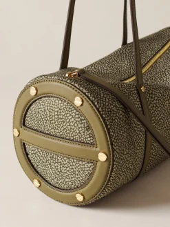 Vedi Tutti|Borse A Spalla<Borbonese VIS A VIS BAULETTO MEDIUM OLIVE