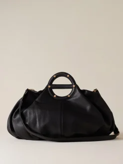 Vedi Tutti|Vis A Vis<Borbonese VIS A VIS BAULETTO MEDIUM NERO