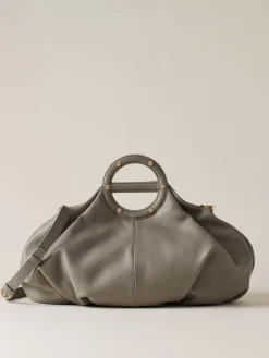 Vedi Tutti|Vis A Vis<Borbonese VIS A VIS BAULETTO MEDIUM SILVER SCREEN