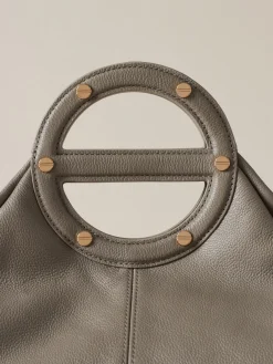 Vedi Tutti|Vis A Vis<Borbonese VIS A VIS BAULETTO MEDIUM SILVER SCREEN