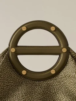 Vedi Tutti|Vis A Vis<Borbonese VIS A VIS BAULETTO MEDIUM OLIVE