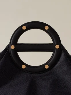 Vedi Tutti|Vis A Vis<Borbonese VIS A VIS BAULETTO MEDIUM DARK BLACK