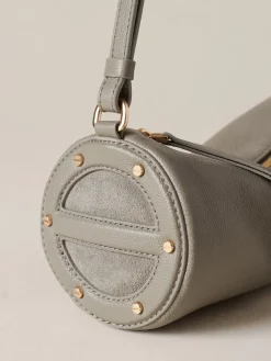 Vedi Tutti|Borse A Tracolla<Borbonese VIS A VIS BAULETTO SMALL SILVER SCREEN