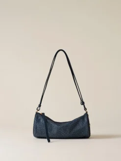 Vedi Tutti|Borse A Tracolla<Borbonese VIS A VIS BAULETTO SMALL BLU LAPIS