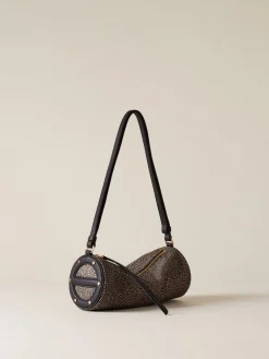 Vedi Tutti|Borse A Tracolla<Borbonese VIS A VIS BAULETTO SMALL OP NATURALE/NERO