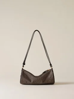 Vedi Tutti|Borse A Tracolla<Borbonese VIS A VIS BAULETTO SMALL OP NATURALE/NERO