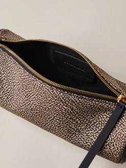 Vedi Tutti|Borse A Tracolla<Borbonese VIS A VIS BAULETTO SMALL OP NATURALE/NERO
