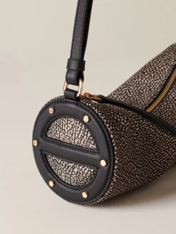 Vedi Tutti|Borse A Tracolla<Borbonese VIS A VIS BAULETTO SMALL OP NATURALE/NERO