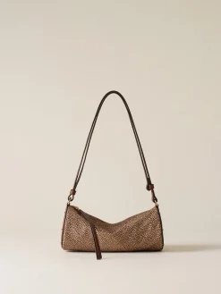 Vedi Tutti|Borse A Tracolla<Borbonese VIS A VIS BAULETTO SMALL BEIGE/MARRONE