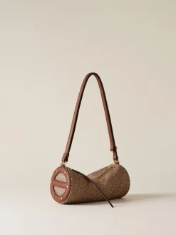 Vedi Tutti|Borse A Tracolla<Borbonese VIS A VIS BAULETTO SMALL BEIGE/MARRONE