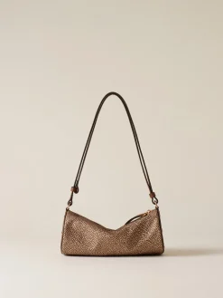 Vedi Tutti|Borse A Tracolla<Borbonese VIS A VIS BAULETTO SMALL BEIGE/MARRONE