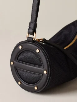 Vedi Tutti|Borse A Tracolla<Borbonese VIS A VIS BAULETTO SMALL DARK BLACK